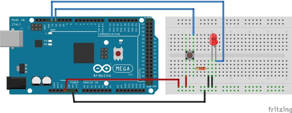 Circuit-Schematic——Button-and-LED2