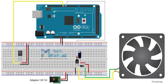 控制-A-DC风扇速度与A-TV-Remote-Collection-schemicatics