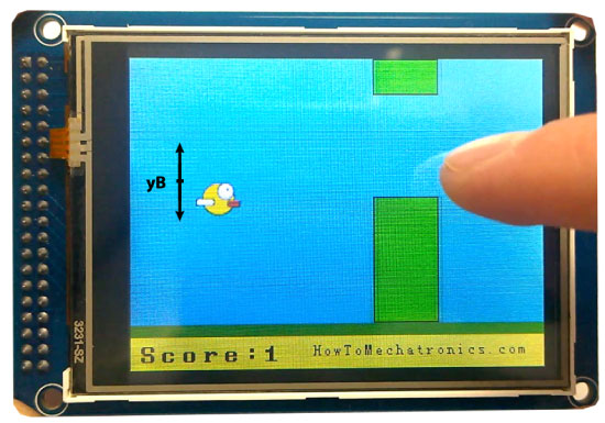 Birduino --- Arduino-Game-Project-Bird