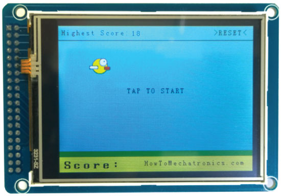 Birduino——Arduino-Game-Project——开始界面