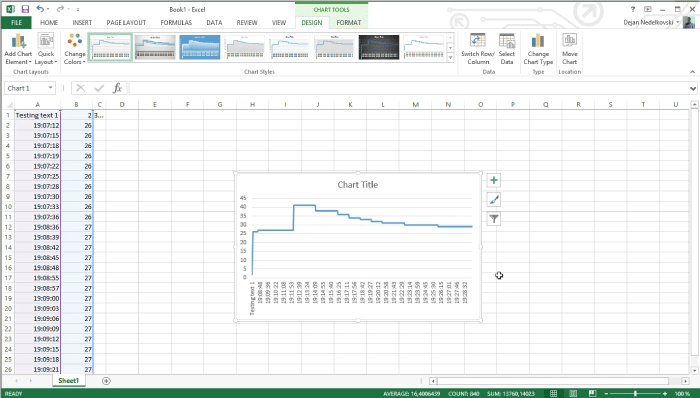 Arduino数据记录到Excel