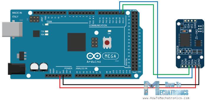 Arduino和DS3231实时时钟电路原理图