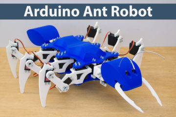 Arduino Ant Robot Hexapod项目