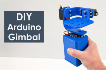 DIY Arduino Gimbal  - 自我稳定平台