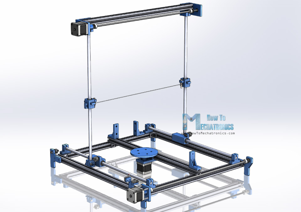 Arduino CNC机3D模型