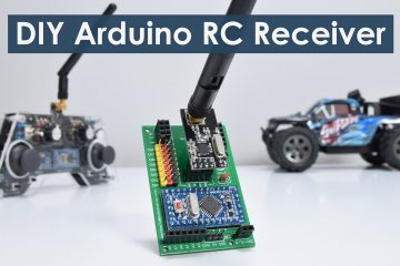 DIY Arduino RC接收器-无线电控制的RC模型和Arduino项目bet188me