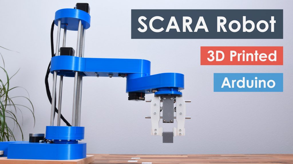 Scara机器人 - 如何构建自己的Arduino基础机器人