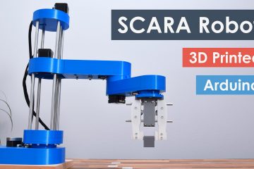 SCARA机器人-如何构建自己的基于Arduino的机器人